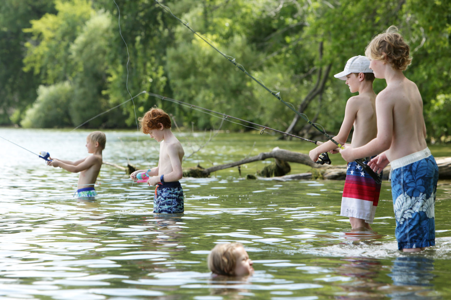 Gone fishin'